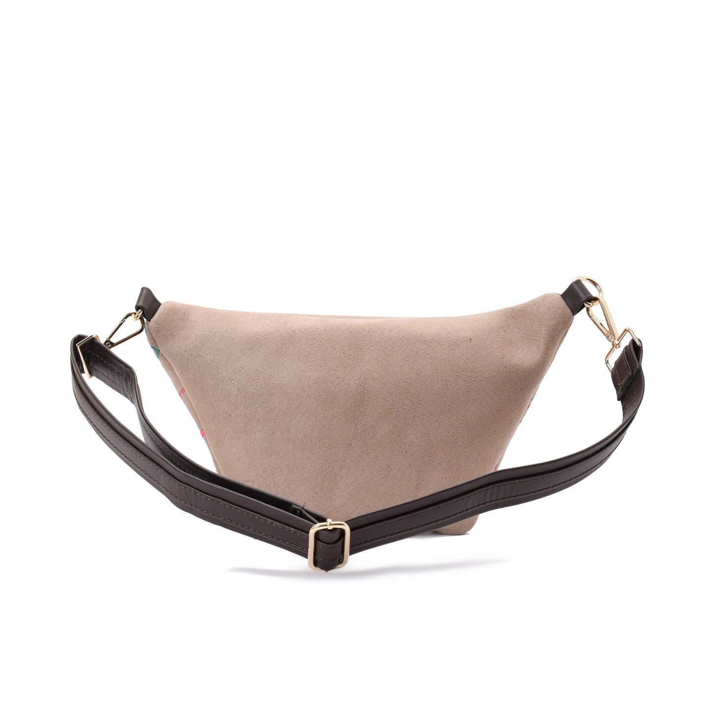 Fanny pack Indian Beige with Flowery
