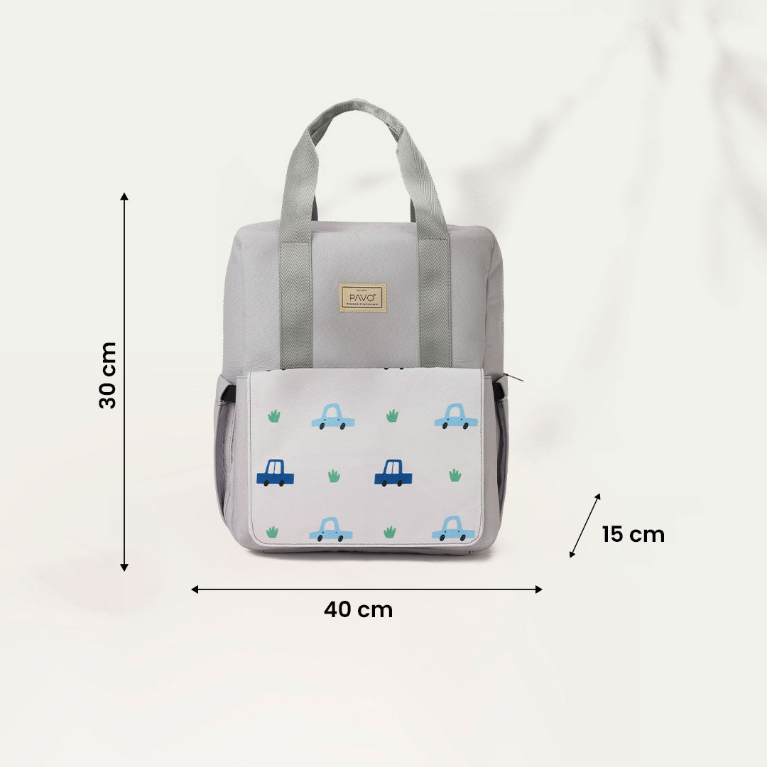 Mini Diaper bag Grey