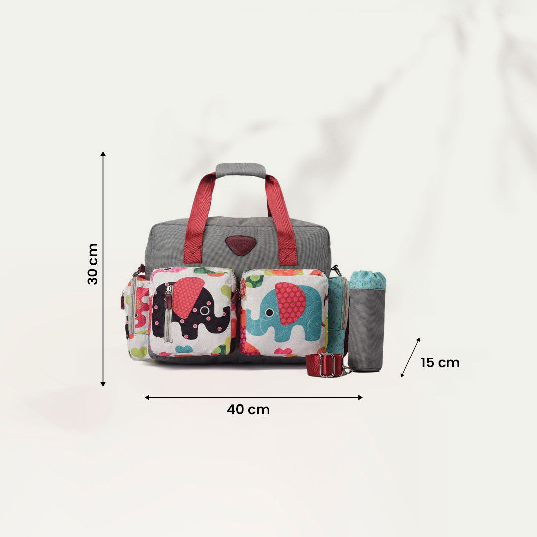 Diaper bag Grey