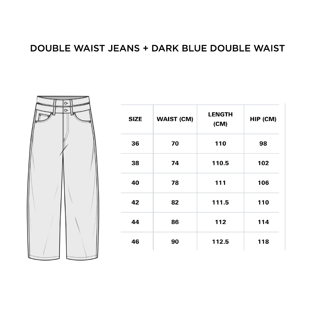 Double Waist Jeans