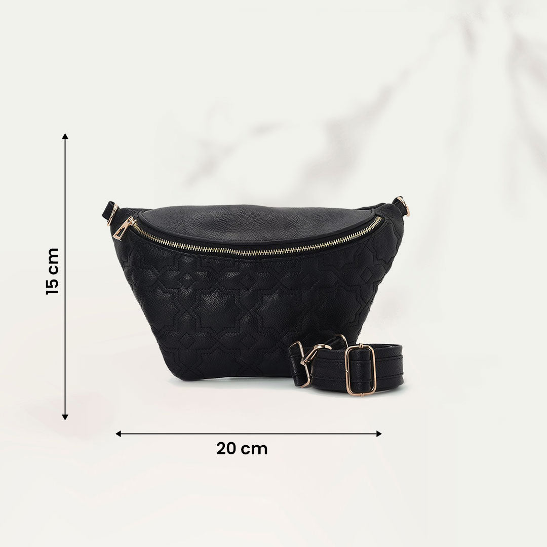 Fanny pack Black with Mamluki stars