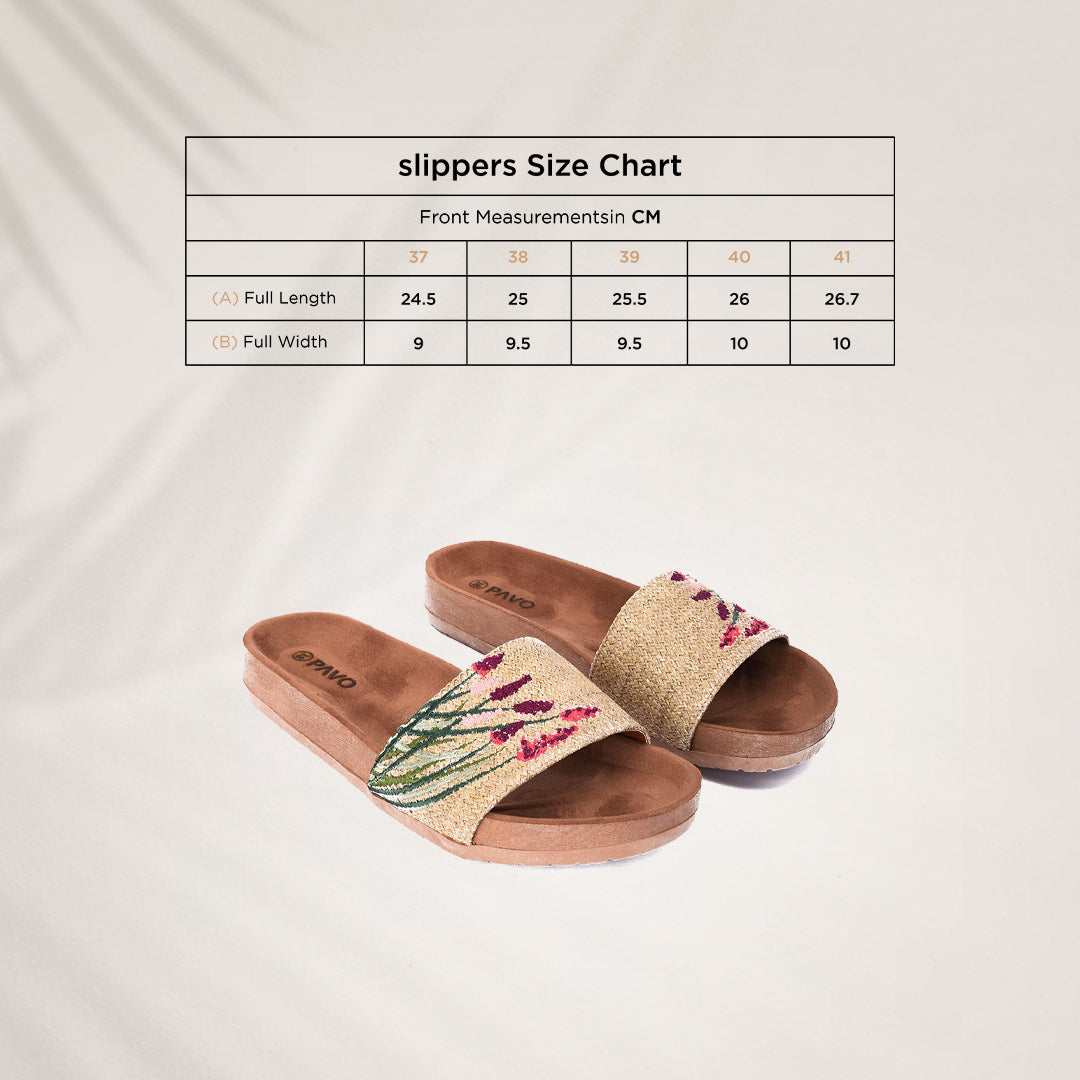 Slippers Pampas Beige