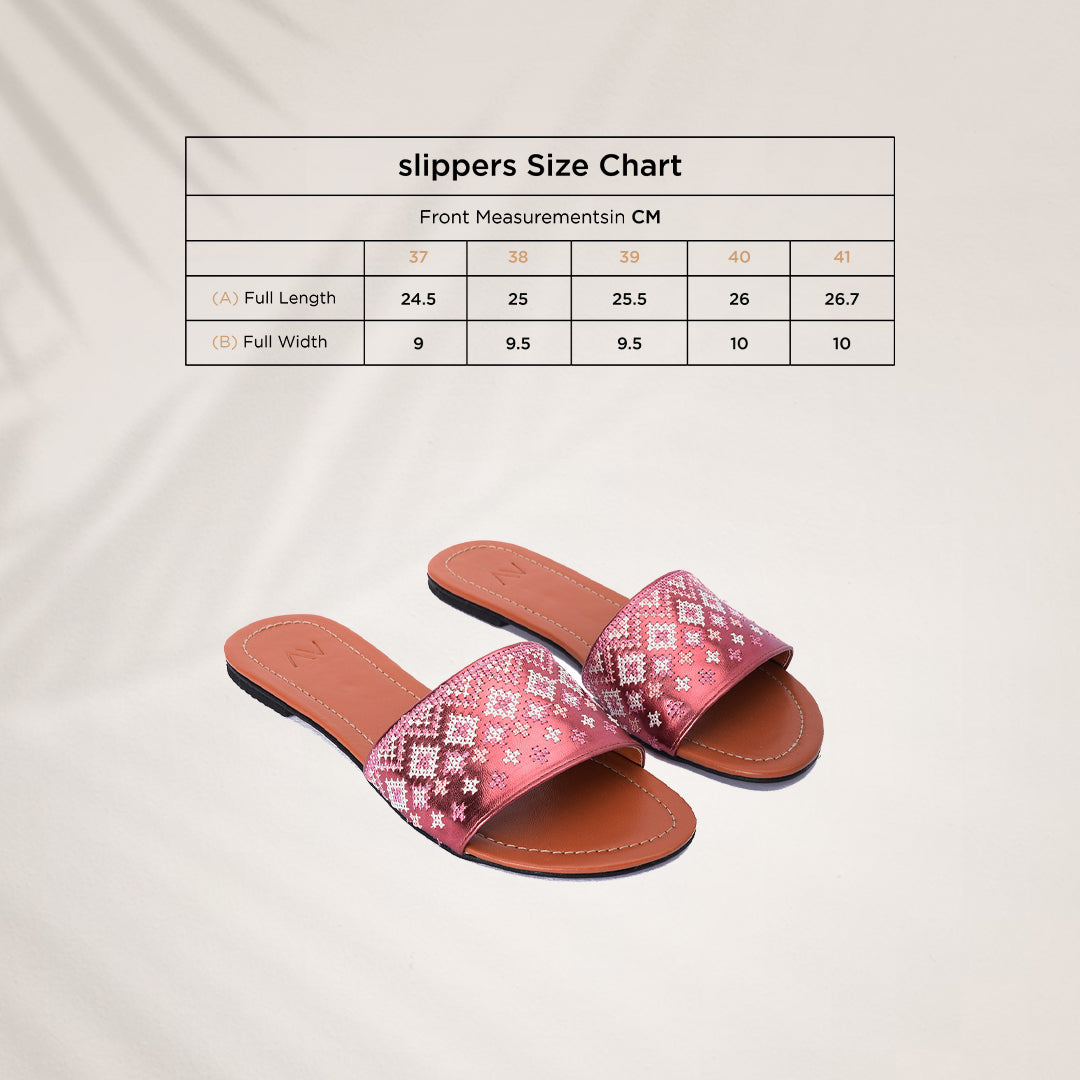 Slippers Sand  Pink