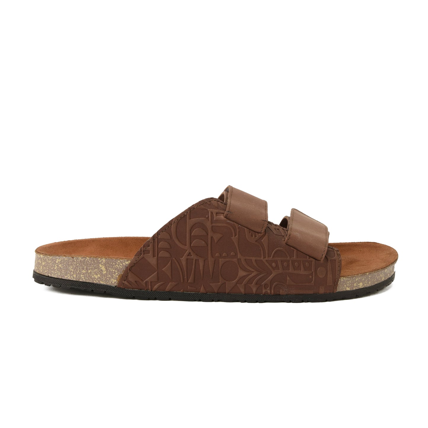 Slippers Engraved Brown Men