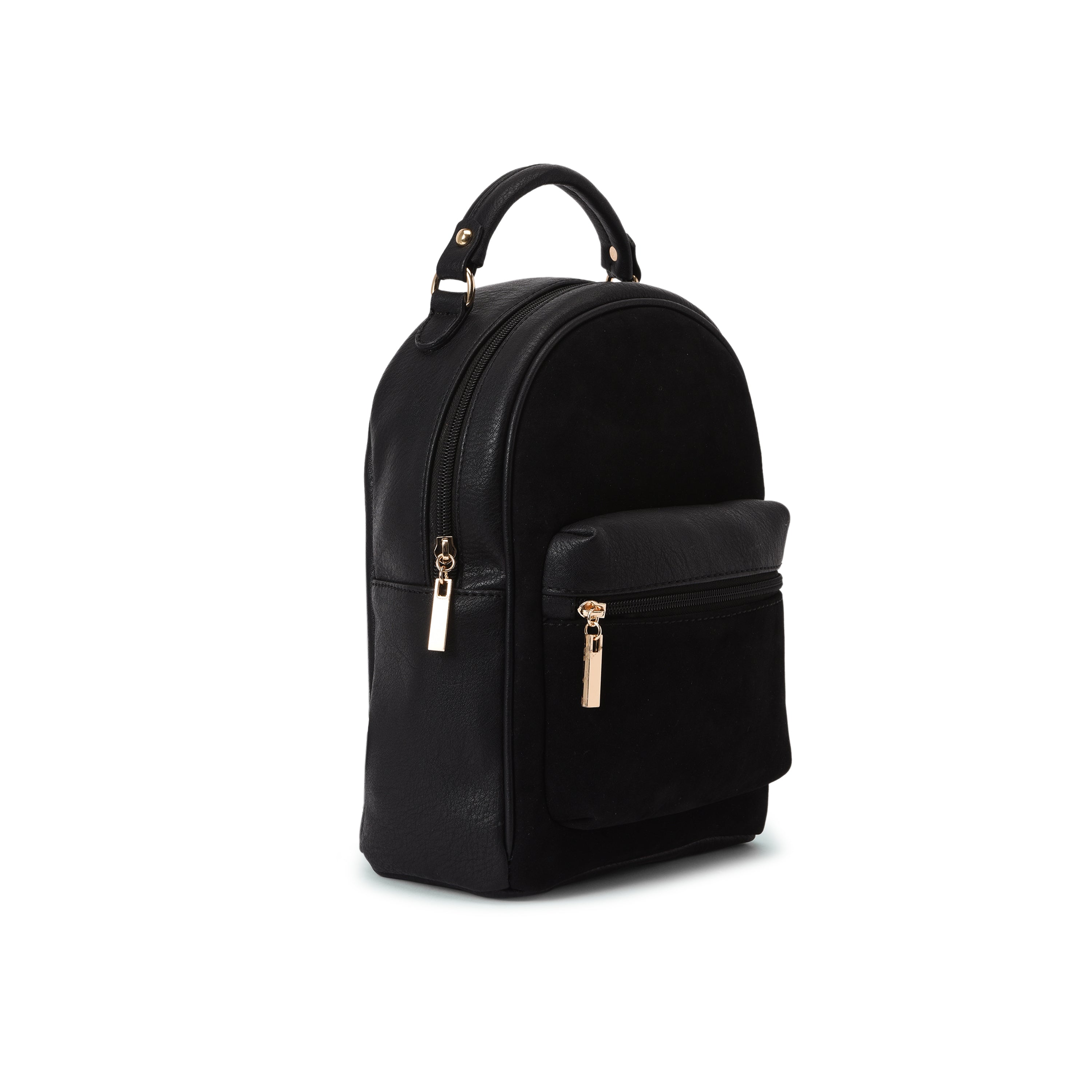 Black minimalist online backpack