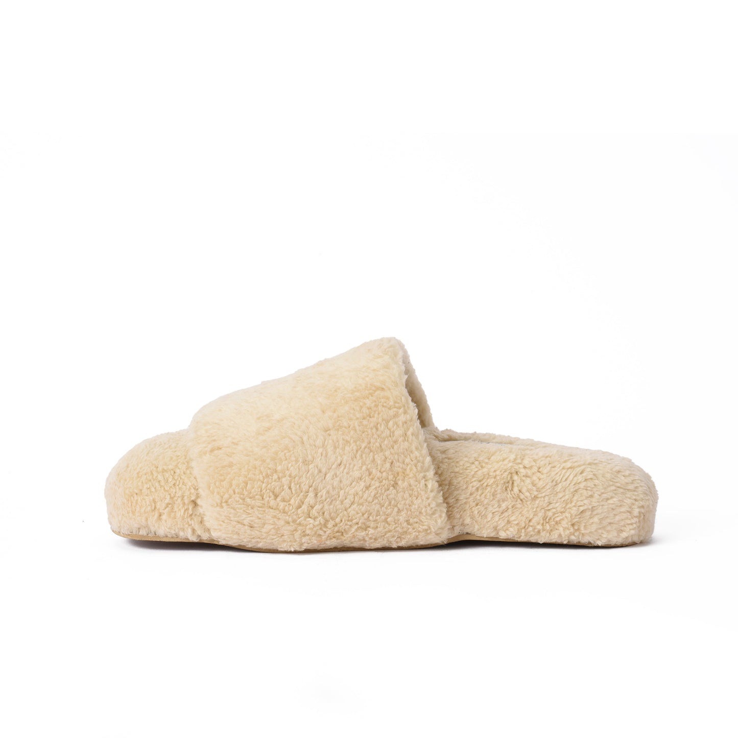 Slipper Fur Beige