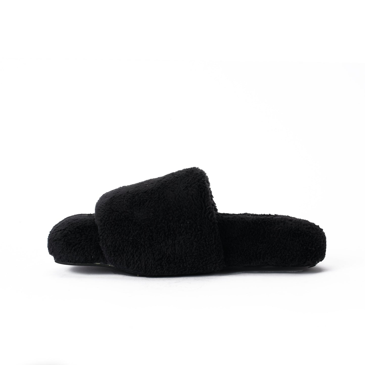 Slipper Fur Black