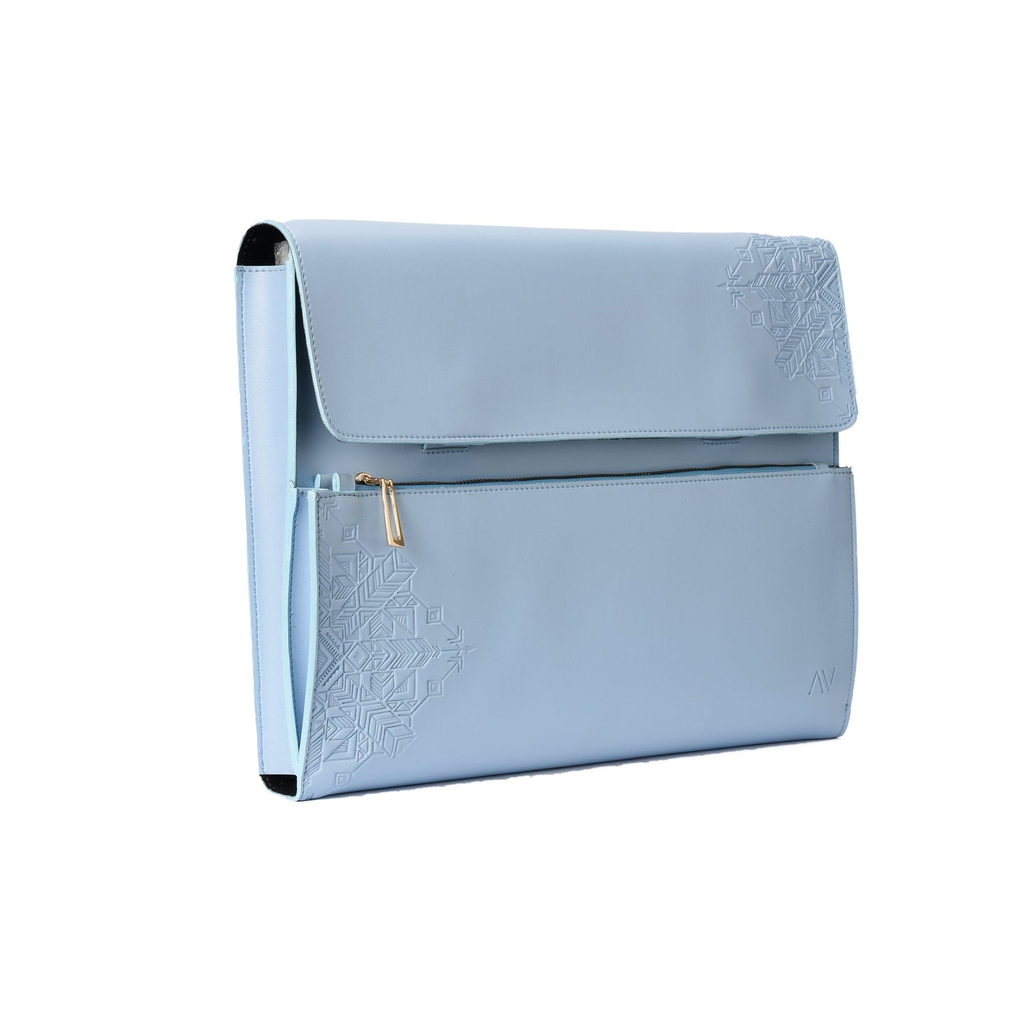 Baby Blue pocket laptop sleeve