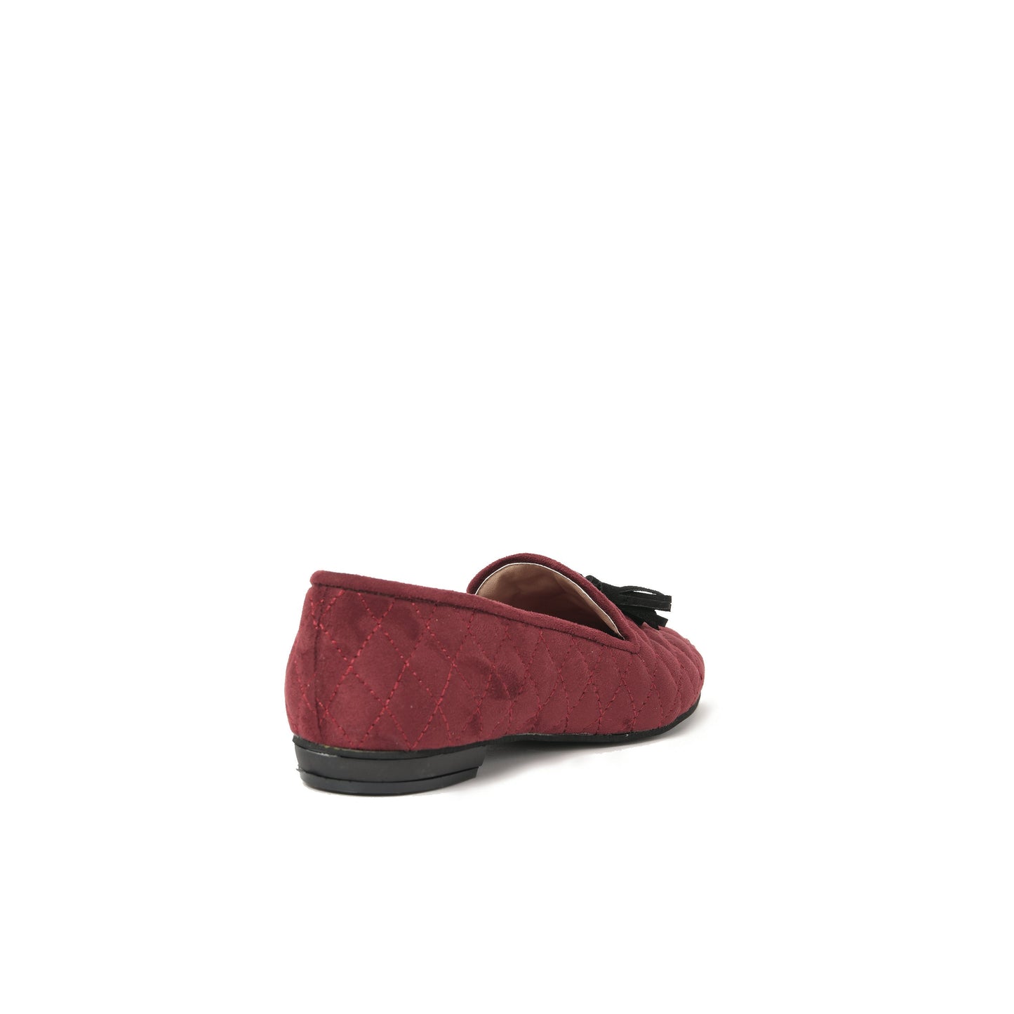 Burgundy Tassel Loafers -7000