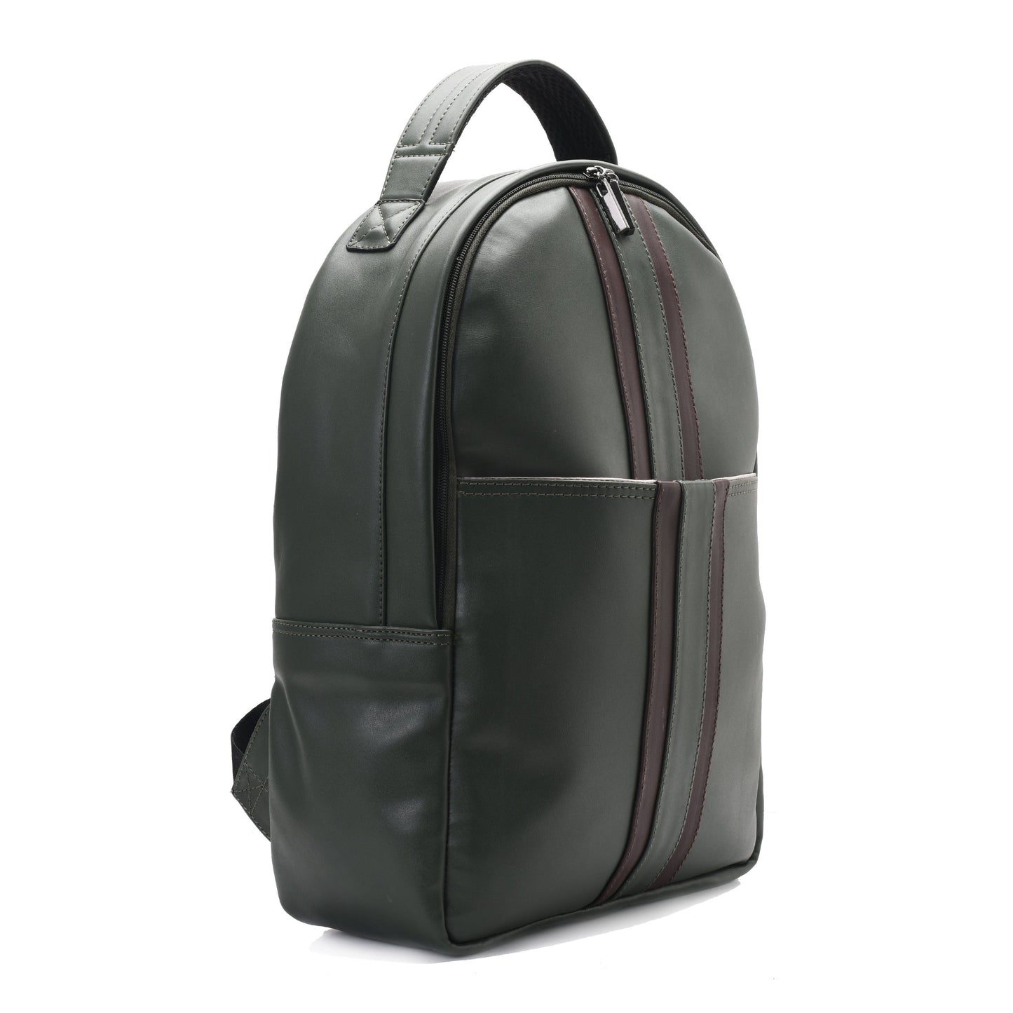 Laptop Classic olive green Backpack -Code 507