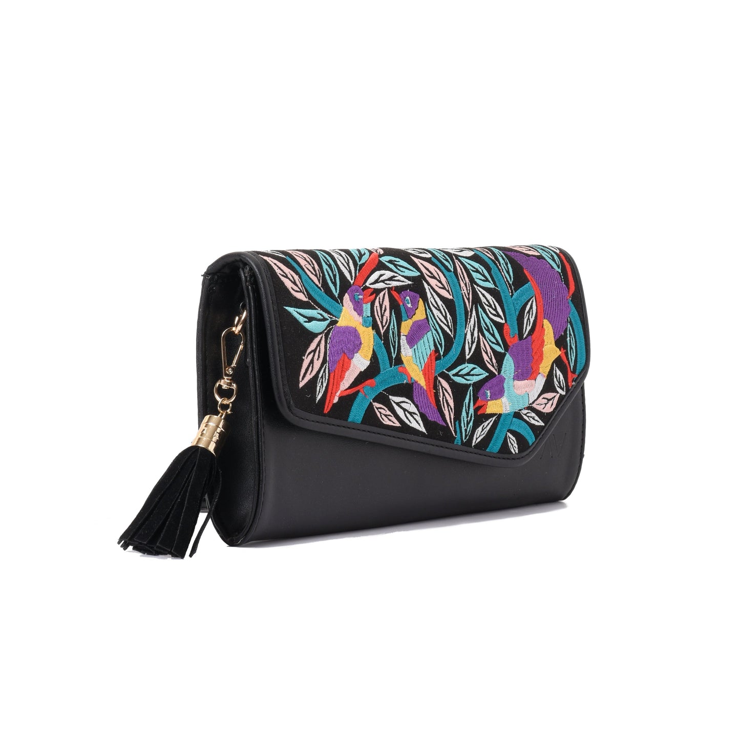 Egyptian Khaymia Black V clutch Bag - Code 730