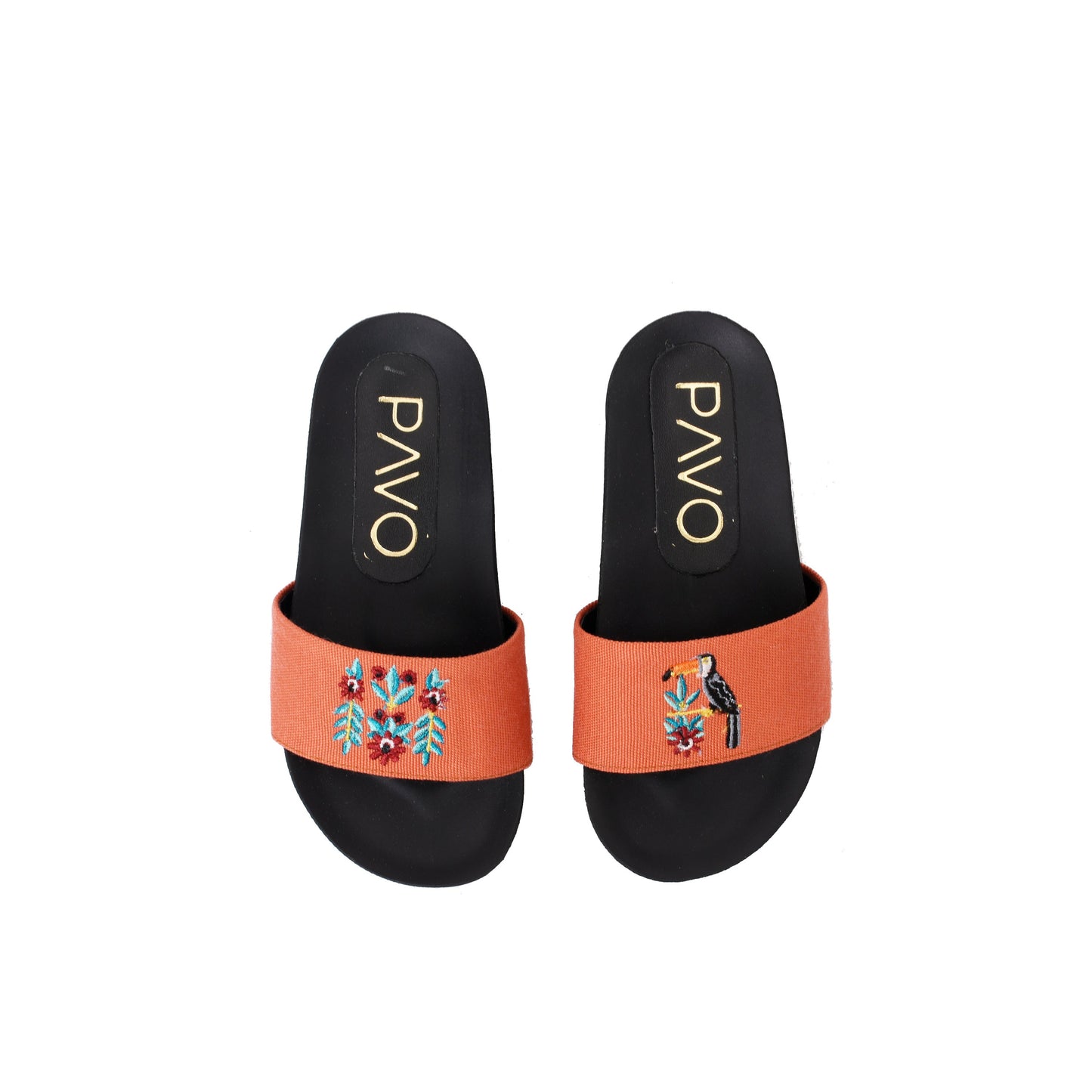 Slippers Toucan Orange Kids