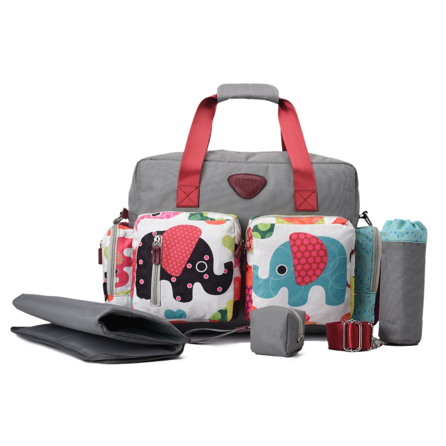 Diaper bag Grey